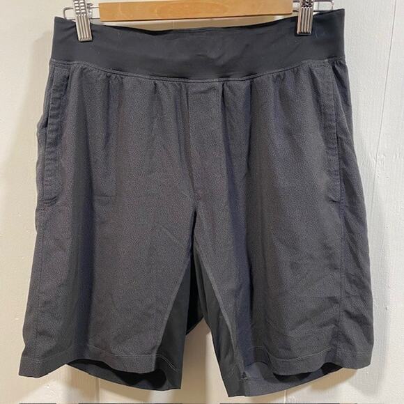 Lululemon Other - Lululemon Charcoal Gray Shorts Athletic Drawstring Pockets Mens Sz 30 Small